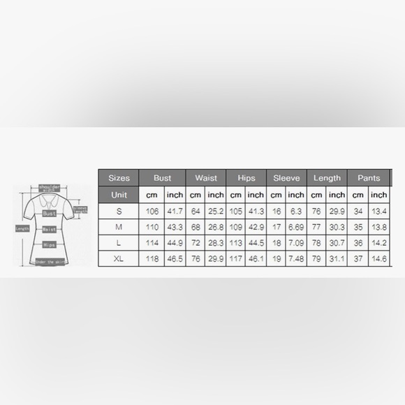 Women’s 2 pc summer short set - Picture 3 of 4